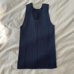Issey Miyake pleats tank top